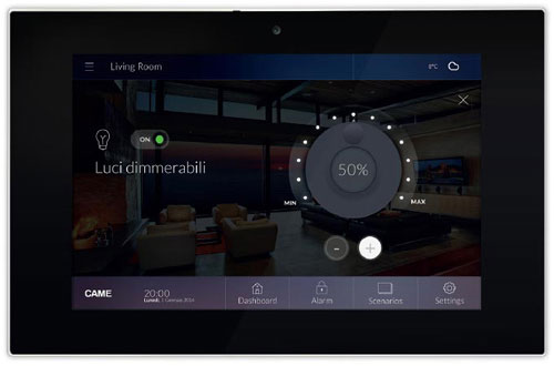 Domotica controllo luci a Torino